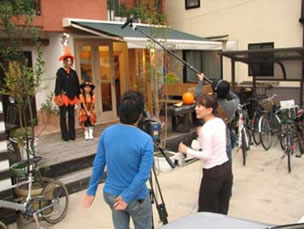 NHK京都の取材